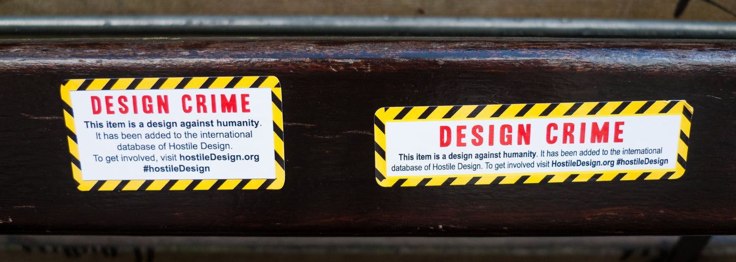 Design Crime - sticker sheet